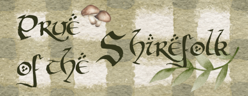 Prue of the Shirefolk Button